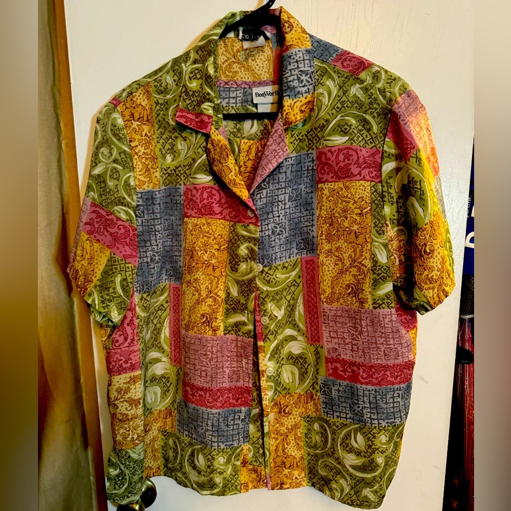 Bonworth 2-pc ladies size medium blouse set